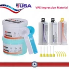VPS PVS Dental Impression Silicone Material Putty + Light Body Set Fast/Normal