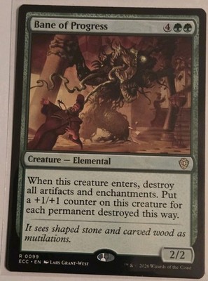 Bane of Progress Commander: Lorwyn Eclipsed Regular
