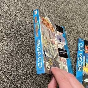 Star Wars: Rebel Assault (Sega CD, JVC, 1993) DISC & Manuals Only Tested NO CASE