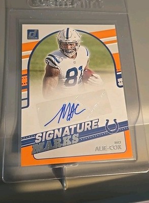 2021 Donruss Signature Marks Mo Allie - Cox autograph auto COLTS 