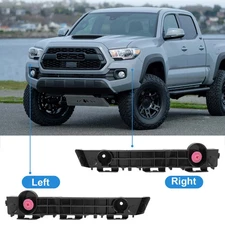 Front Bumper Retainer Support Bracket Sets LH+RH For 2016-2023 Toyota Tacoma