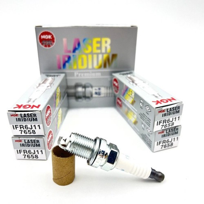 #ad 4pcs Spark Plug Laser Iridium NGK IFR6J11 7658 $47.99