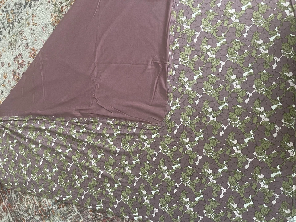 Envoltura de doble capa Kate Quinn en ciruela púrpura nueva con etiquetas Foto 2 de 4