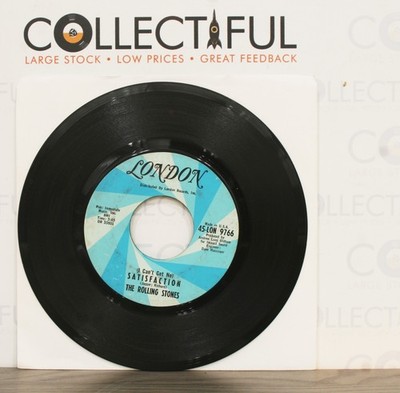 ROLLING STONES - SATISFACTION - LONDON 1965 *VG+* 45 7'' SINGLE 