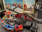 Playmobil 123 Train Track 1990 Geobra Vintage Play Set 6905 Figures Complete