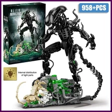 Creative MOC 958pcs Alien Monster Building Blocks Bricks Set DIY Alien
