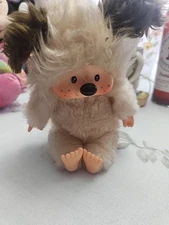 Russ Ponjee Dog 6” Plush Vinyl Face Russ Berrie Vinyl Vintage # 107