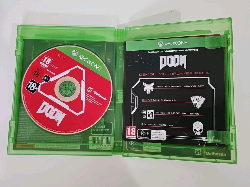 DOOM - Microsoft Xbox One (2016) Working Download Codes Included  - Image 3 of 4