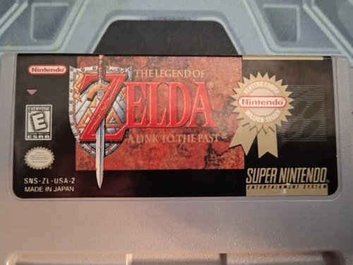 The Legend of Zelda A Link to the Past Super Nintendo SNES NTSC-U/C