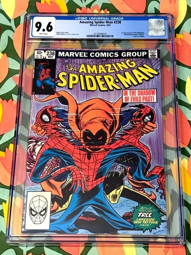 Amazing Spider-Man #238 CGC 9.6 NM+ WHITE Pages 1983 1st Hobgoblin! w Tattooz
