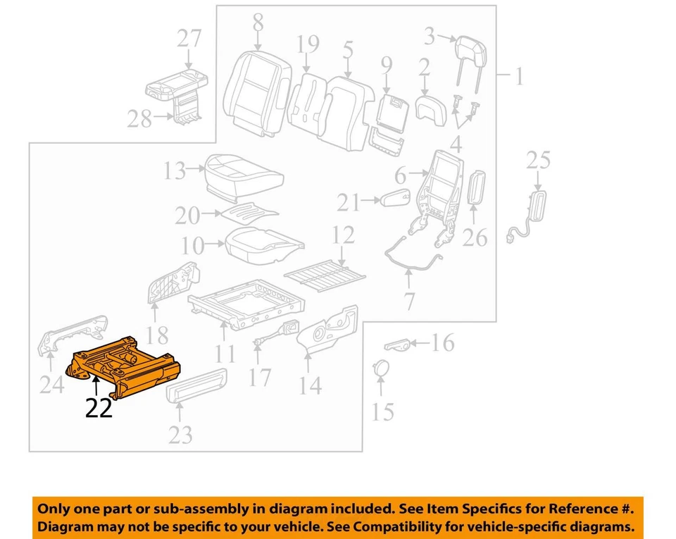 Chevrolet Buick Uplander 2001-2008 ajuste de relé ASM D/ASIENTO INR 89043099 NUEVO Foto 2 de 3