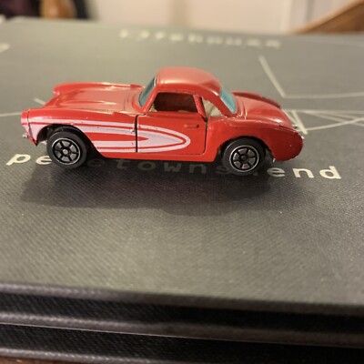 1/64 YatMing 1957 Corvette rot weiß Vintage 1079 lose - sehr guter Zustand