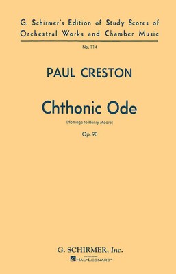 Chthonic Ode, Op. 90 (Homage to Henry Moore) Study Score Score