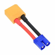 EC3 Male to XT90 Male cable 12AWG 5CM wire For RC Airsoft