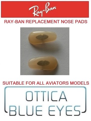 NASELLI RICAMBIO RAY BAN RB 3025 NOSEPIECE REPLACEMENT AVIATOR NOSEPAD Pink  | eBay