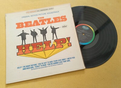 Beatles '' Hilfe ! '' Super Usa Rarer E.Coast Stereo Lp Bitter End/Can't Do That