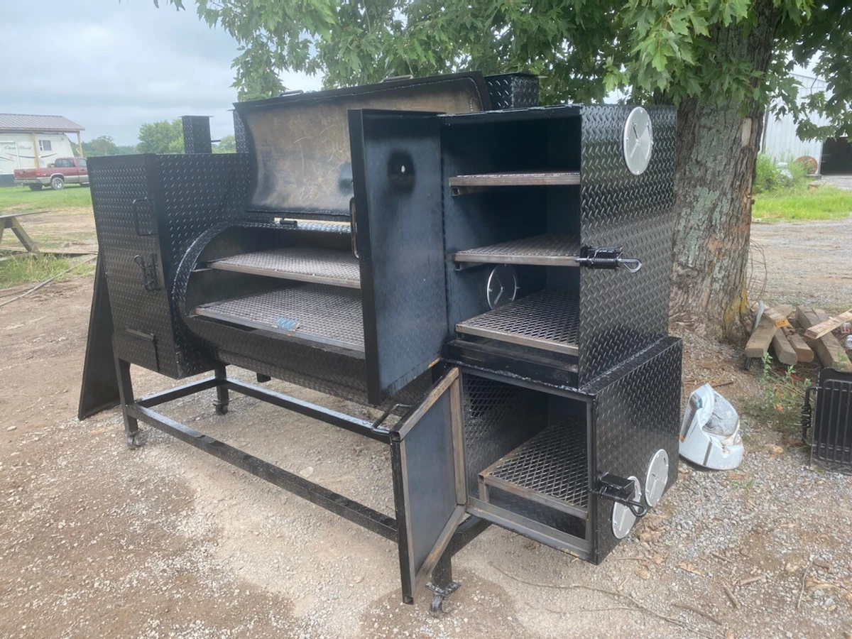 Bbq Smoker Grill Trailer