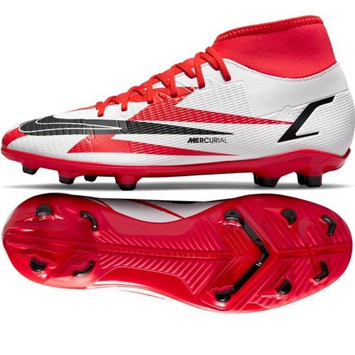 SCARPE CALCIO CON CALZINO TERRENO/ERBA SINTETICA NIKE SUPERFLY 8 CLUB CR7  FG/MG | eBay