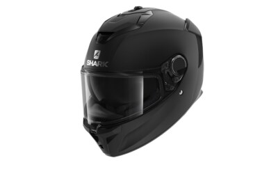 Integralhelm Shark Spartan GT Blank Motorradhelm Schwarzmatt Gr: M (57)