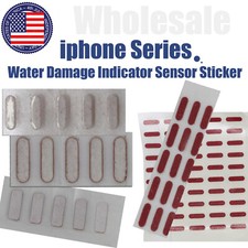 5X - 50X Liquid Water Damage Indicator Sensor Sticker For IPhone XR 11 12 13 14