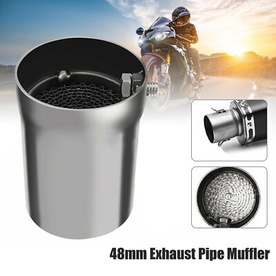 48mm Schalldämpfer Universal DB Killer Auspuff Schalldämpfer Motor