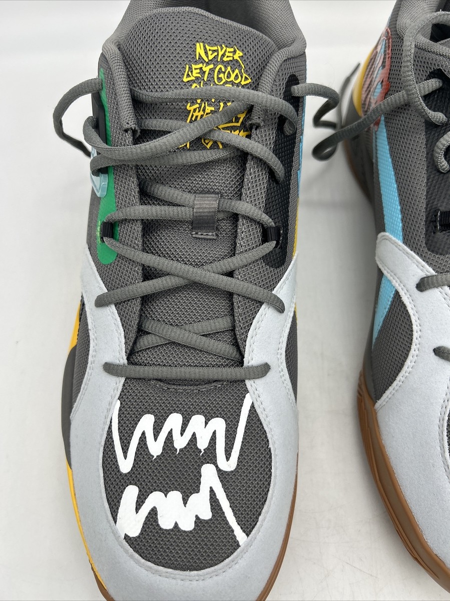Size 13 - PUMA TRC Blaze Court Block Party - Cast Iron for