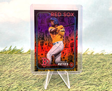 2024 Topps Series 2- PABLO REYES STATUE of LIBERTY Holiday Parallel Red Sox #594