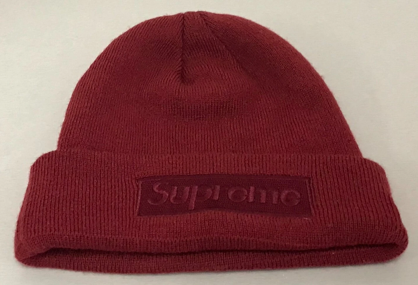 BONNET BONNET FW14 SUPREME NEW ERA LOGO BOÎTE TONALE BORDEAUX MARRON ROUGE
