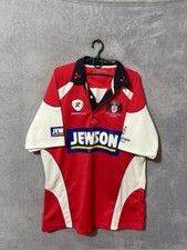 Gloucester Jersey Rugby Shirt Multicolor Polyester RugbyTech Mens Size 2XL