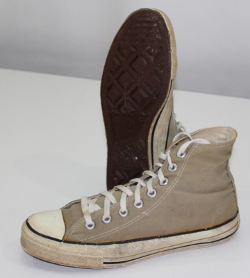 Men VTG Converse All Stars Chuck Taylor Shoes Sneakers Grey 6