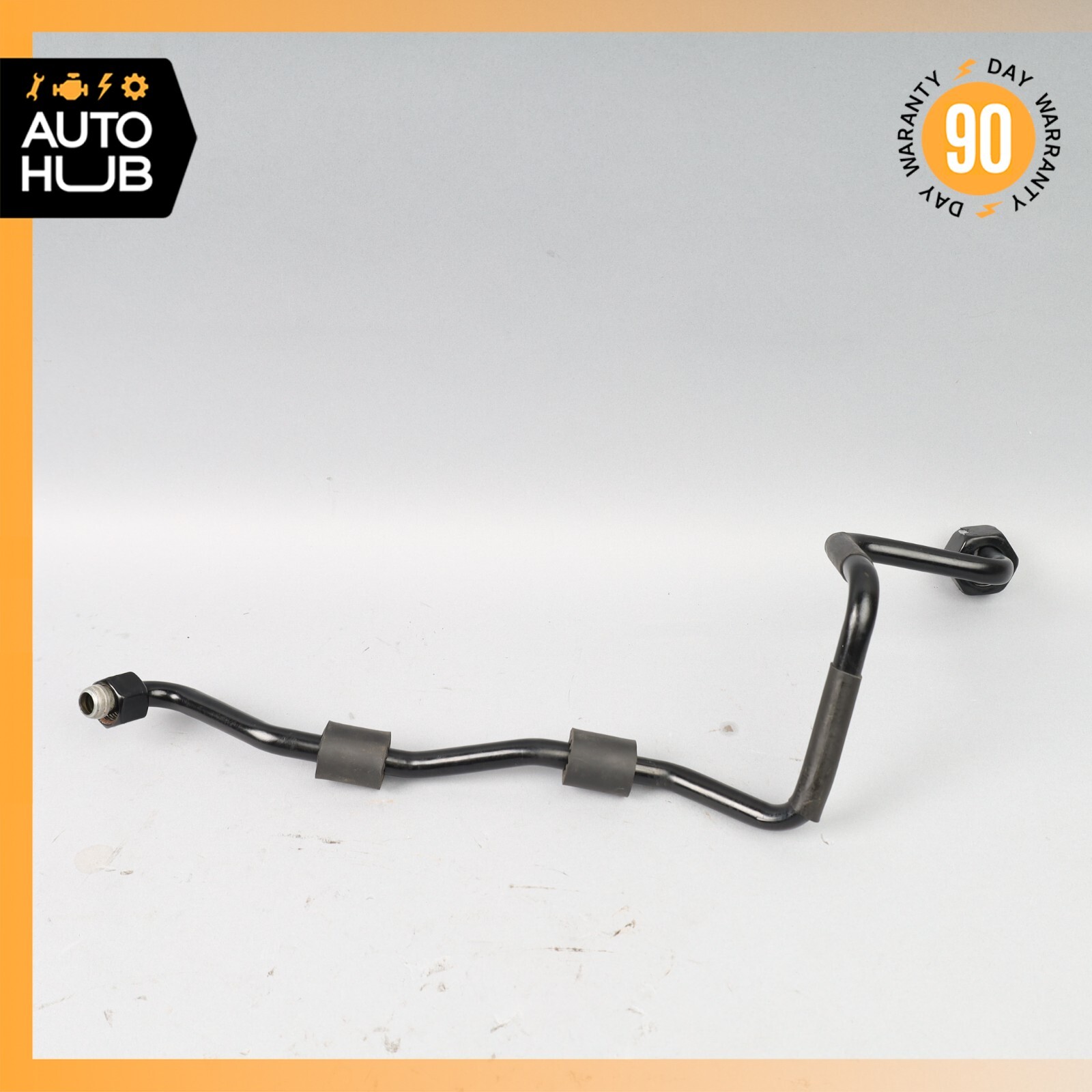 03-13 Bentley Continental GT GTC 6.0L W12 Left Transmission Oil Cooling Line OEM