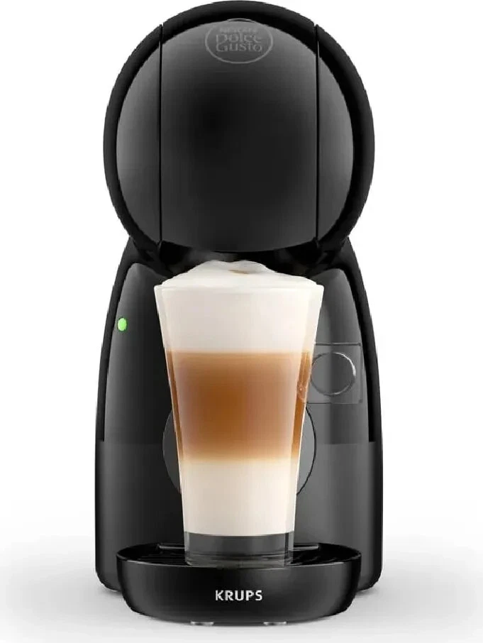 Krups Piccolo Xs Nero Macchina per Caffè Espresso Capsule Nescafe Dolce Gusto - Immagine 3 di 4