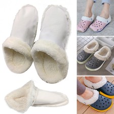 Shoes Clogs Replacement Furry Inserts Shoes Liners Fur Insoles Warm Shoe Cover