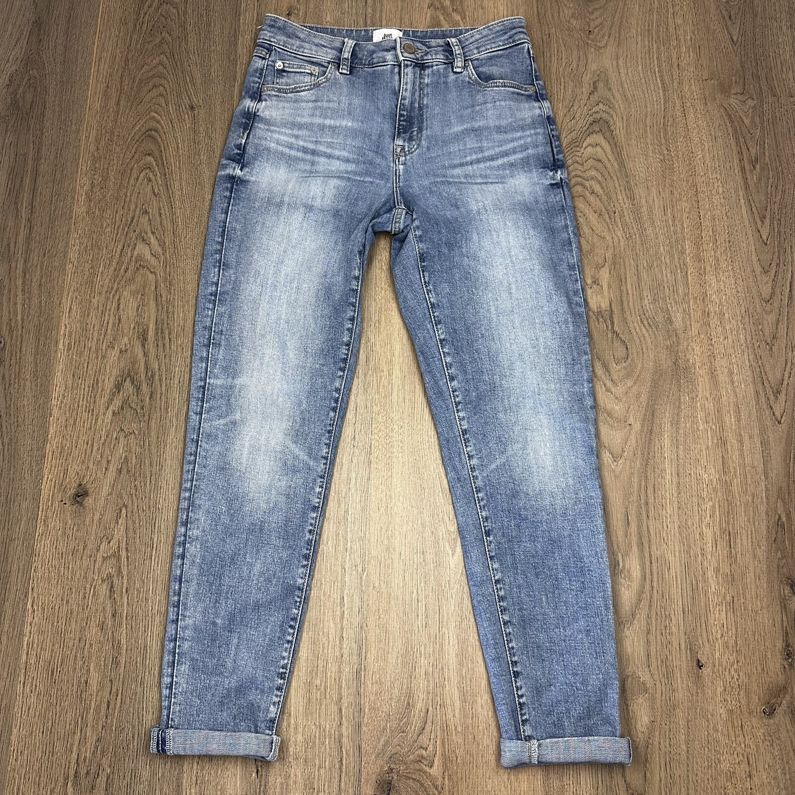 Just Jeans Women’s Jeans Sz 6 Boyfriend Mid Rise Ankle Length Light Wash eBay