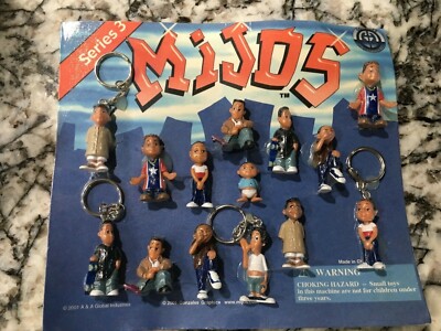 【絶版希少レア品】HOMIES MIJOS ミニフィギュア 3セット Homies Mijos Series 3 Vending Display Original Homie #3 A&A with