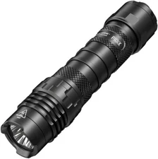 Nitecore Compact Flashlight LED Rechargeable Strobe Black Aluminum Construction