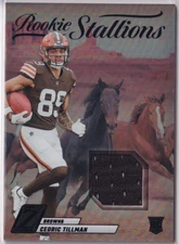 2023 Zenith Rookie Stallions Jerseys #5 Cedric Tillman RC