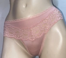 Victoria’s Secret Body By Victoria Lace Thong Panty Small New