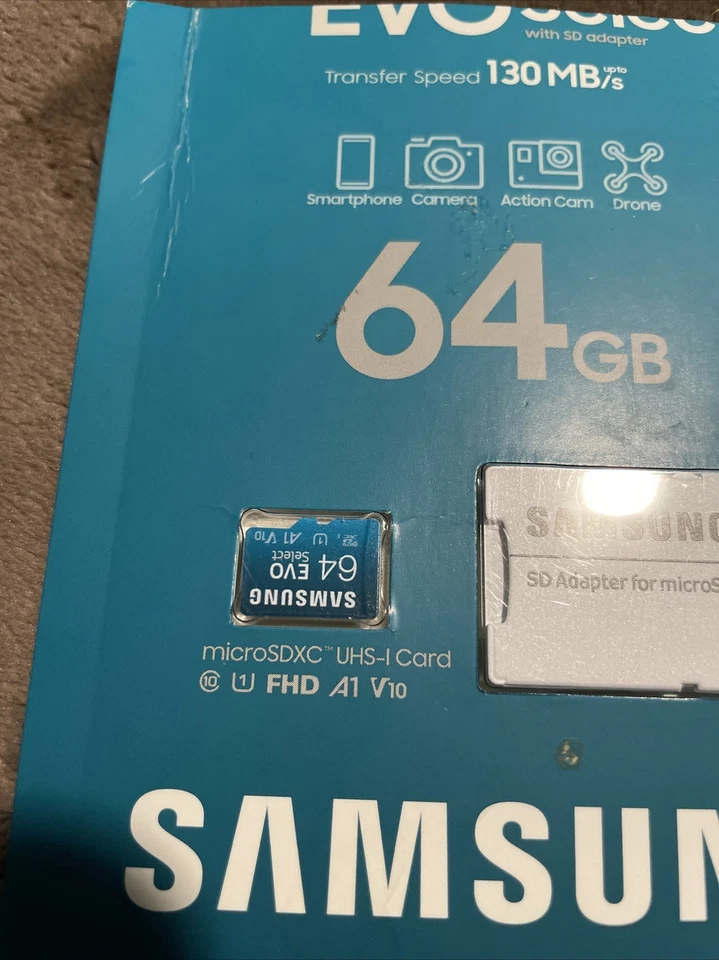 SAMSUNG EVO Select + Adapter 64GB microSDXC UHS-I, U1 - Image 2 of 4