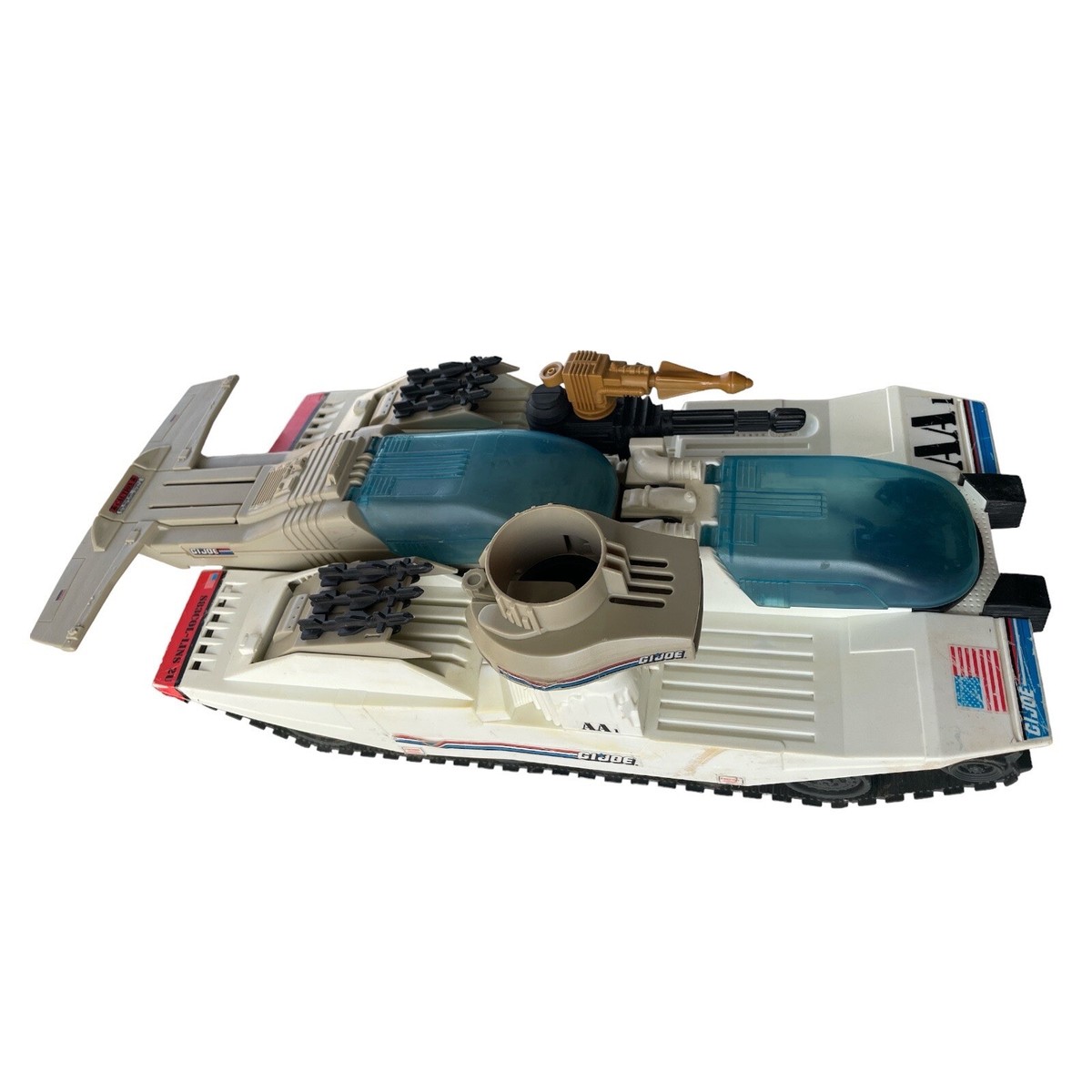 Vintage 1989 Hasbro GI Joe ARAH Avalanche Snow Tank Fighting