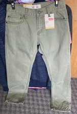 Levi's Boys 511 Slim Jeans Burnt Olive 14 27/27 New with Tags