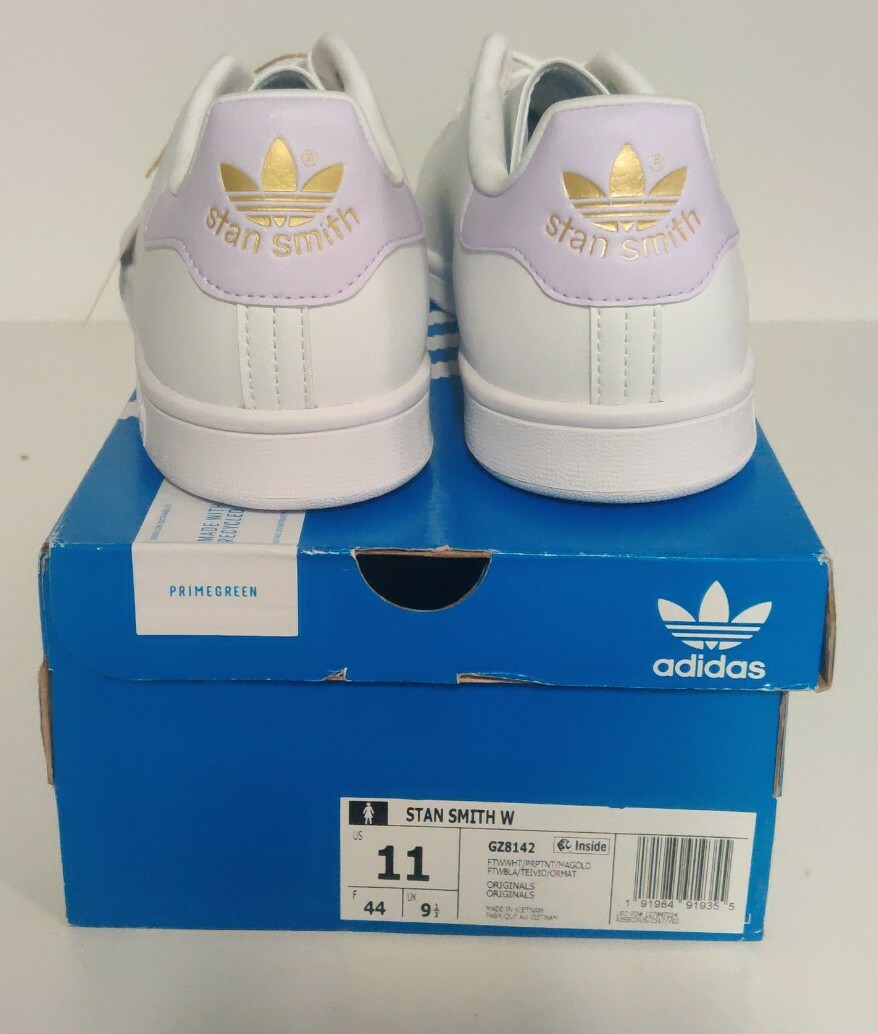 New Adidas Original Womens STAN SMITH WHITE GZ8142 US 11 | eBay