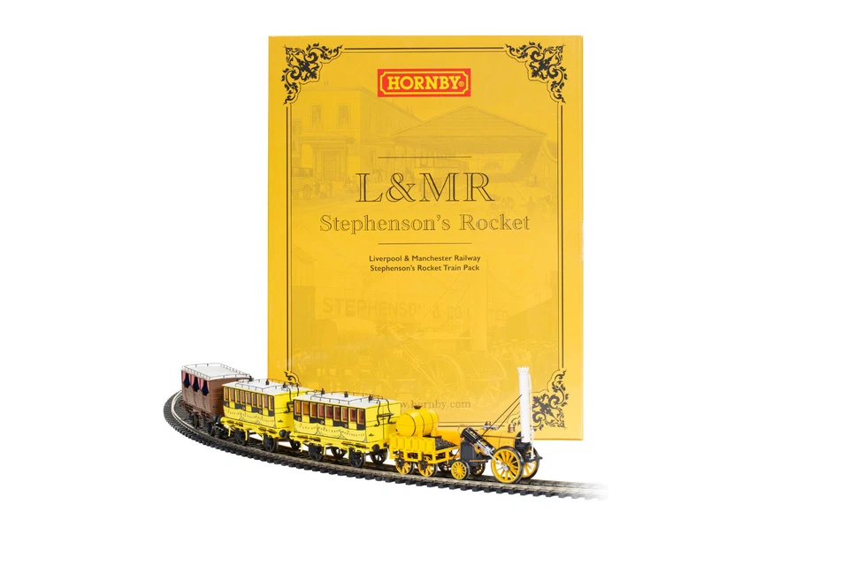 Hornby R30090 Liverpool & Manchester Railway Stephensons Rocket Train Pack Era 1 - Image 3 of 4