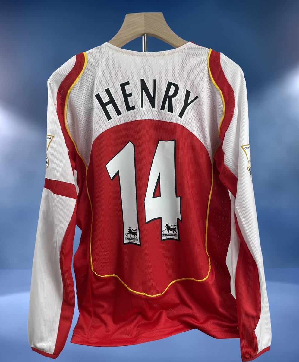 Arsenal 03-04 Home Long Sleeve Jersey - Champions Edition Arsenal 03-04 Home Long Sleeve Jersey - Champions Edition