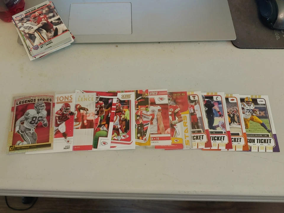 Kansas City Chiefs Team Cards. Various Brands & Years. You Pick. Rookie & Vets - Image 4 of 4