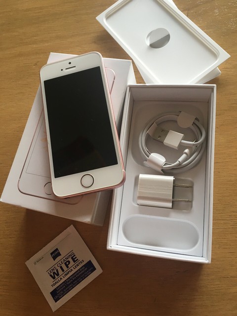 Apple Iphone Se 128gb Rose Gold Unlocked A1662 Cdma Gsm For Sale Online Ebay