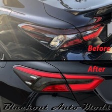 Tail Light Blackout For 2018-2024 Toyota Camry Precut Vinyl Overlay Tint