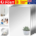 <!--F#f_0-->Self adhesive Polished Edge Mirror Panel Great Clarity For Bedroom Bathroom AU<!--F/-->