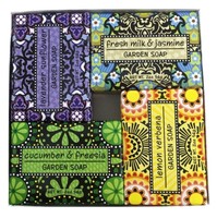 Exfoliating Gardener Shea Butter Soap Sampler - Boxed Set Of 4 Assorted Scent... on sale Exfoliating Gardener Shea Butter Soap Sampler - Boxed Set Of 4 Assorted Scent... on sale