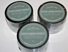 LOT OF 3 Calily Life Dead Sea Facial Charcoal mask 8.45fl.oz/250ml jar